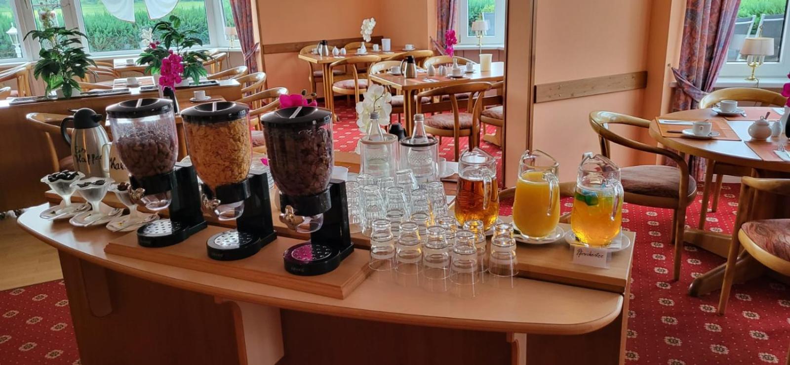 Hotel Garni Seeschloesschen Kolpinsee Luaran gambar