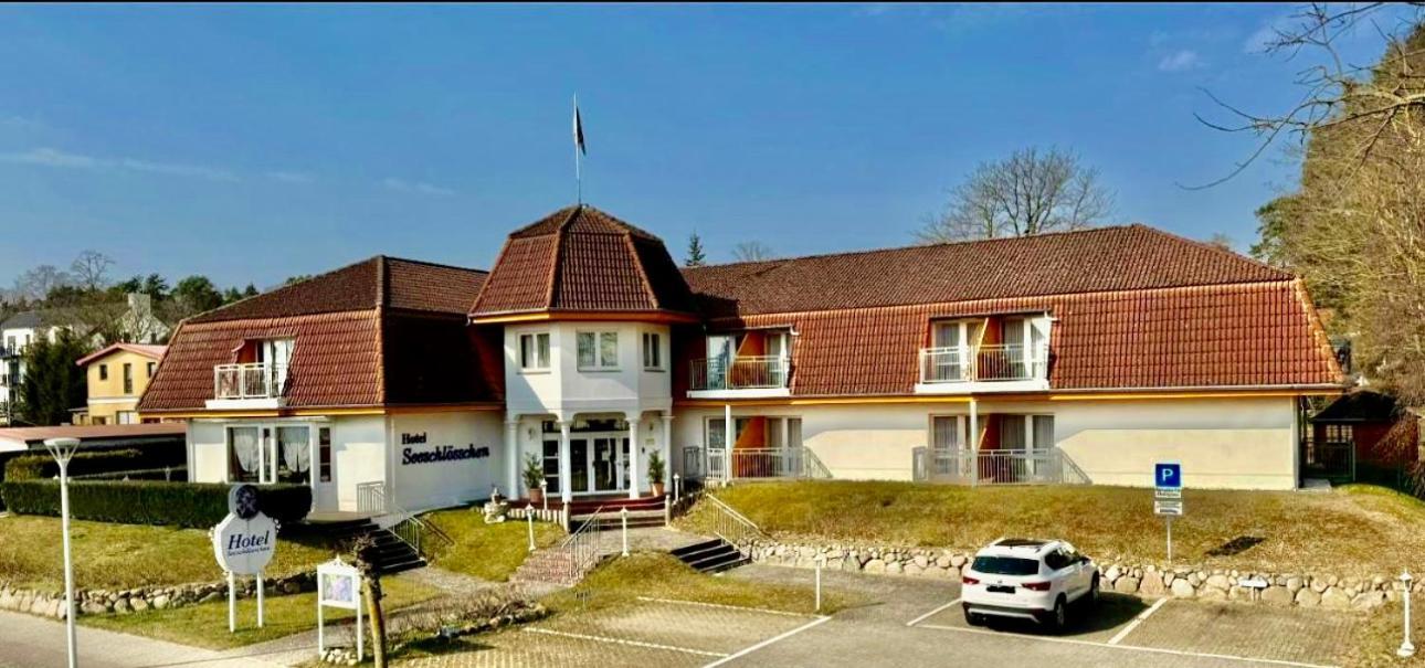 Hotel Garni Seeschloesschen Kolpinsee Luaran gambar
